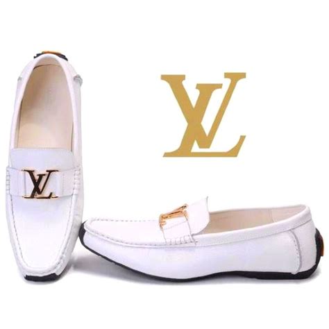 lv white loafers|lv loafers men.